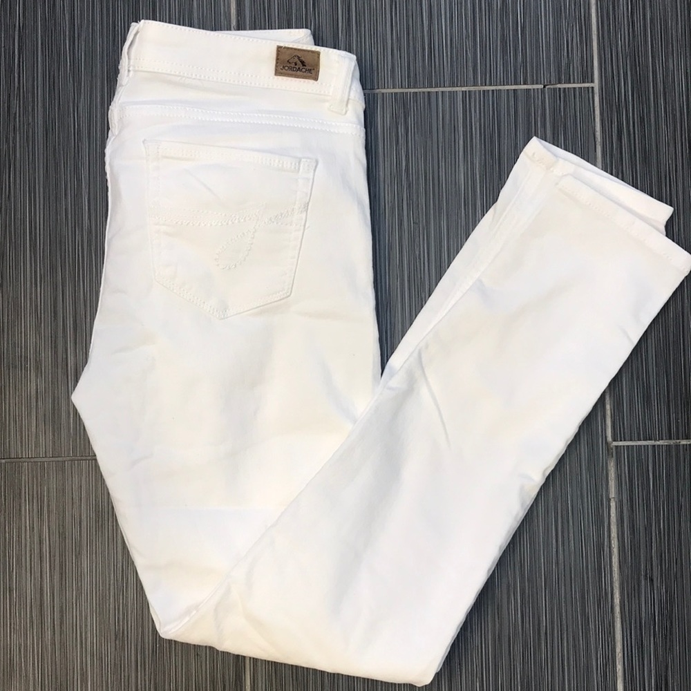 Jordache white jeans